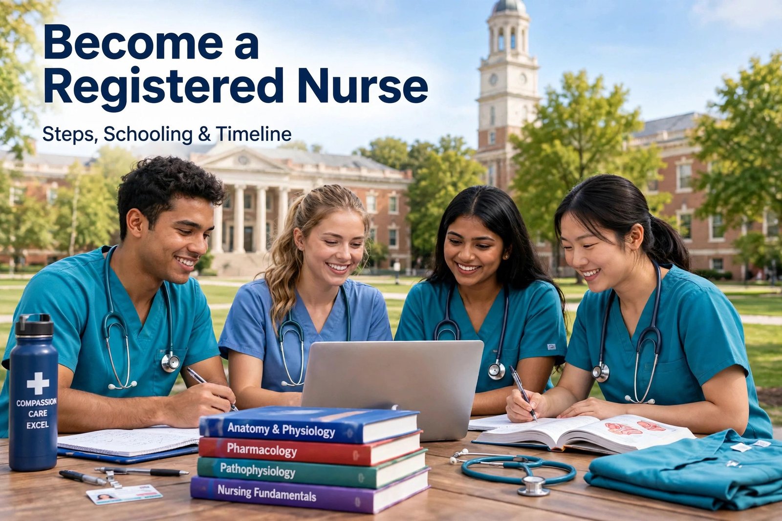 How to Become a Registered Nurse: Steps, Schooling and Timeline - BioLeson