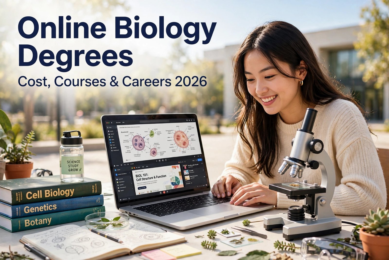Best Online Biology Degrees in 2026: Cost, Courses and Careers - BioLeson