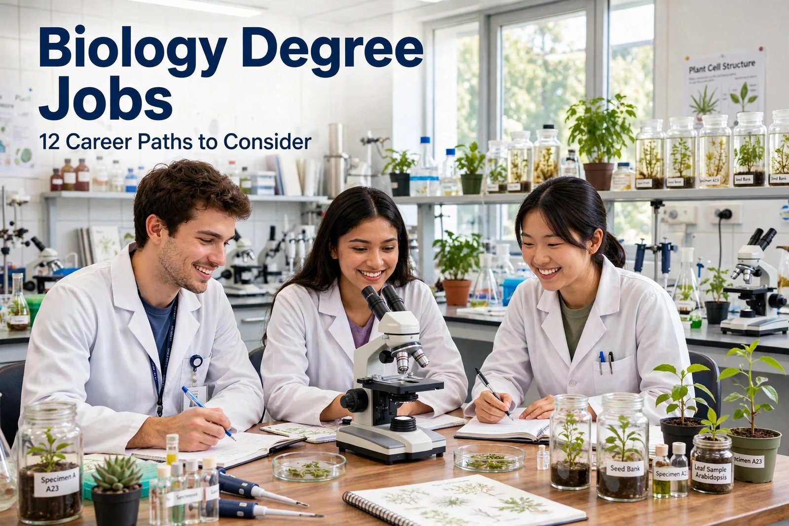 What Can You Do With a Biology Degree? 12 Career Paths - BioLeson