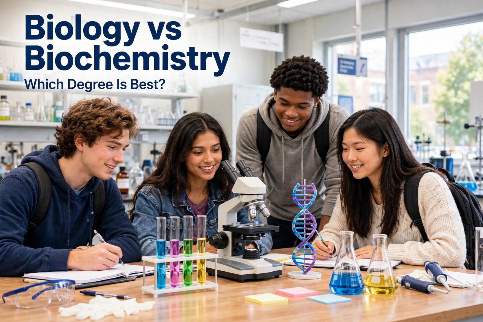 Biology vs Biochemistry vs Biomedical Science: Which Degree Is Best? - BioLeson