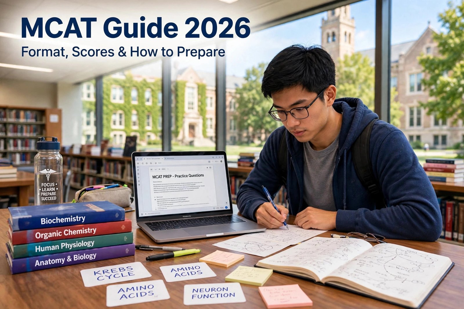 MCAT Guide 2026: Format, Scores and How to Prepare - BioLeson