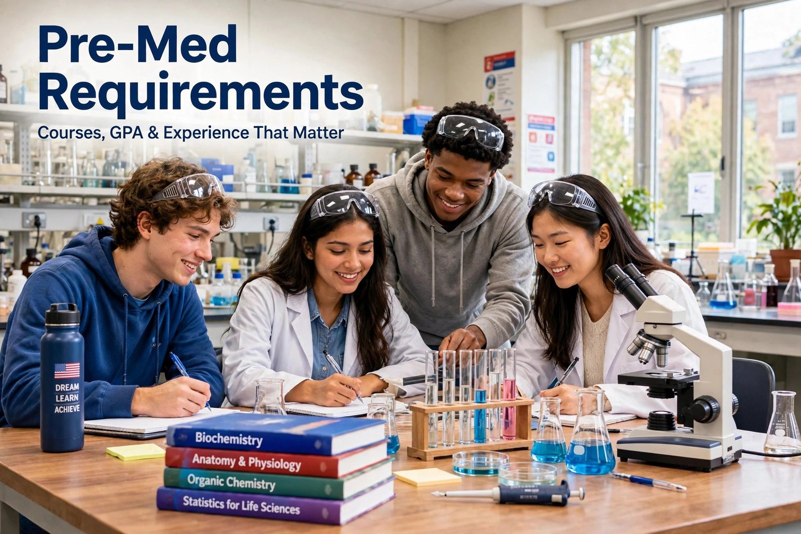 Pre-Med Requirements: Courses, GPA and Experience That Matter - BioLeson